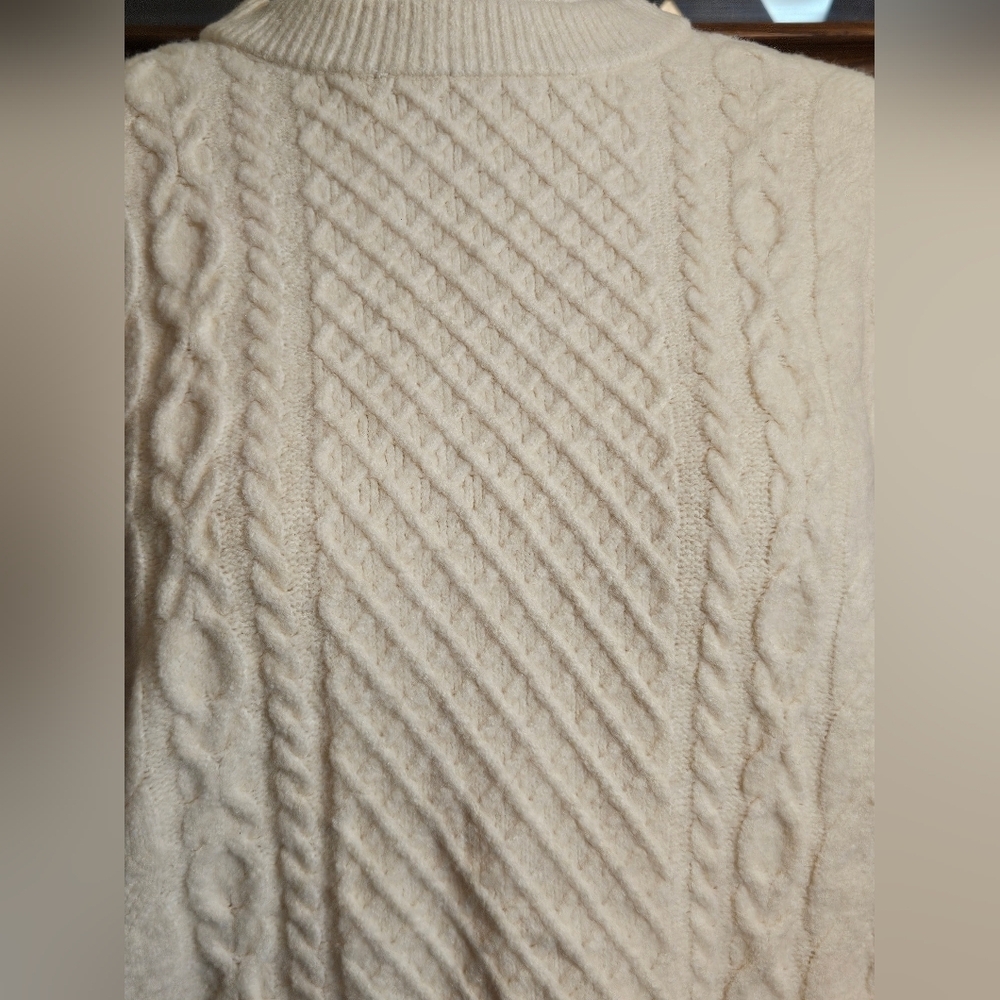 A New Day woman's long-sleeved cream sweater - Picture 4 of 8